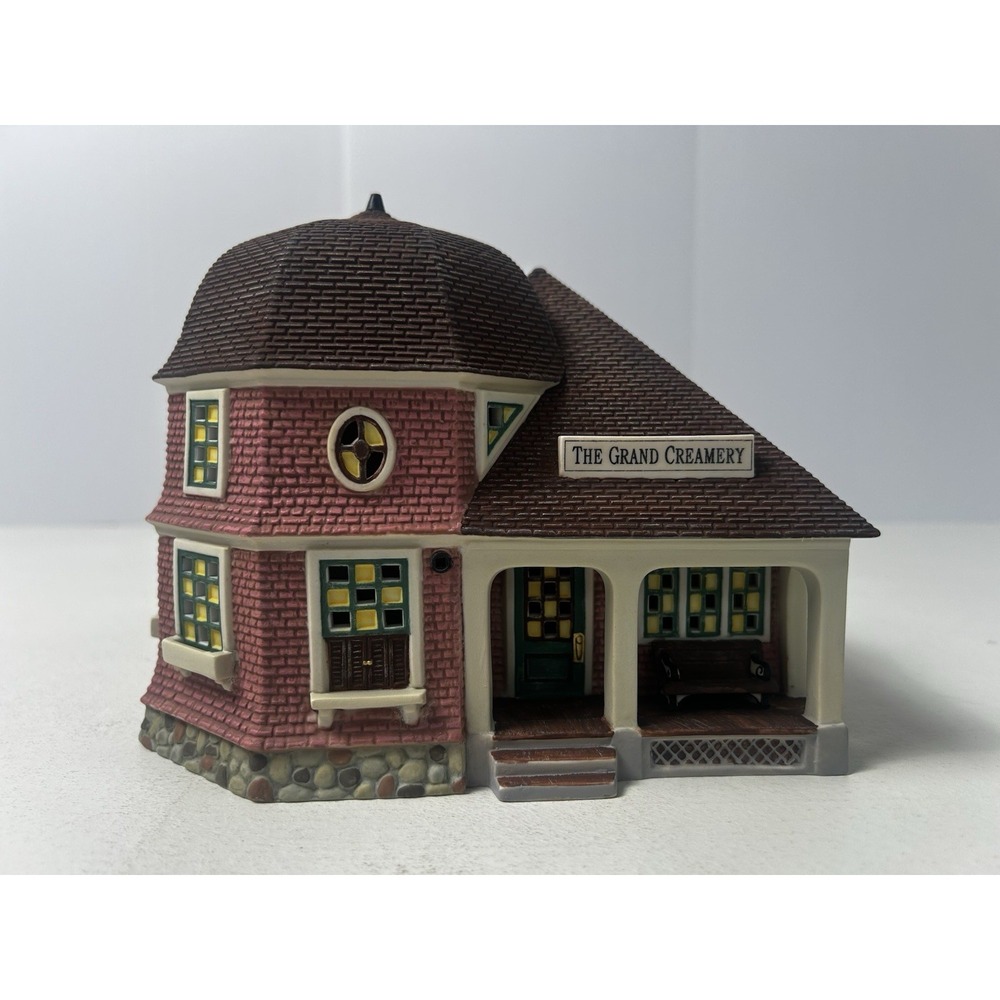NOS Department 56 Seasons Bay "The Grand‎ Creamery" #53305 Retired 1999 1st Ed.